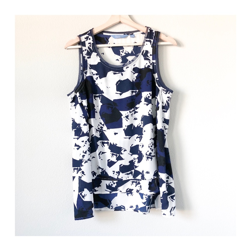 EUC | Simply Vera | Patterned Tank Top Blouse